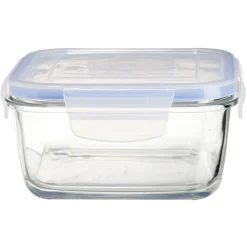 Gifi Boîte de conservation en verre hermétique L14,3xl14,3xH8,6 cm Discount