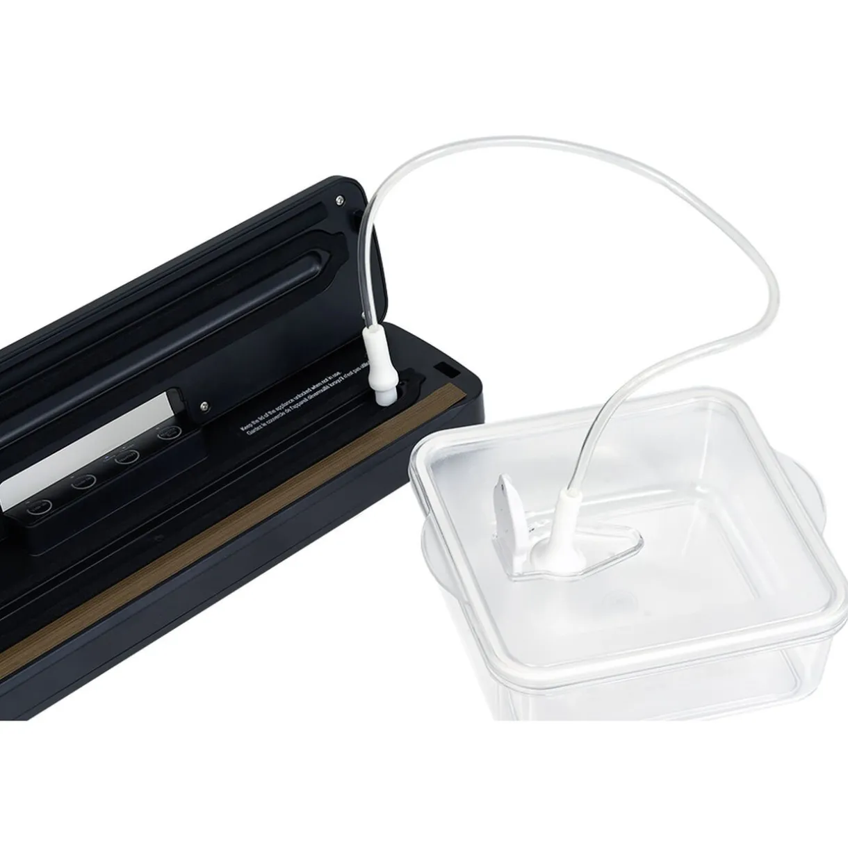 Gifi Boîte de conservation sous vide 1L - 18,5x16,5xH6,2cm New