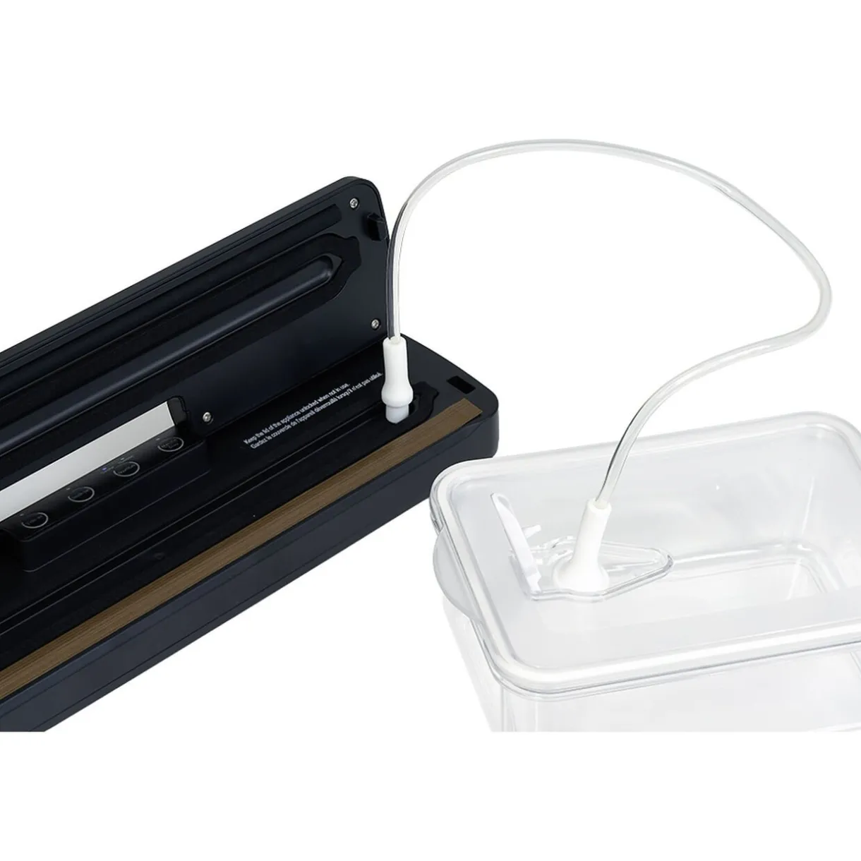 Gifi Boîte de conservation sous vide 1,3L - 21,5x13,8xH7,7cm Hot