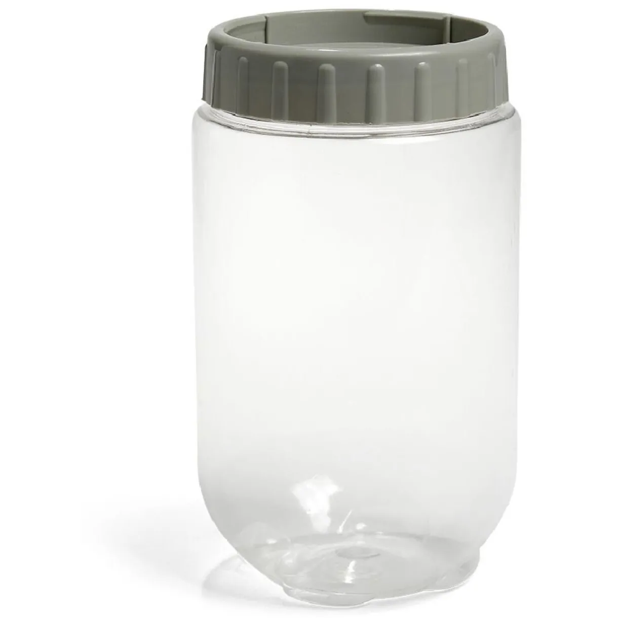 Gifi Boîte de conservation transparente avec couvercle à visser 1L