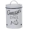 Gifi Boîte de conservation vintage en métal pour gousses d'ail Best