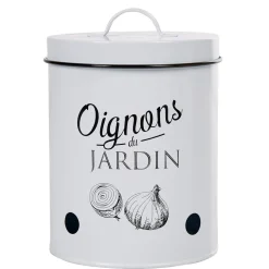 Gifi Boîte de conservation vintage en métal pour oignons Hot