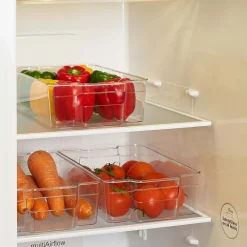 Gifi Boîte de rangement transparente pour réfrigérateur x3 Discount