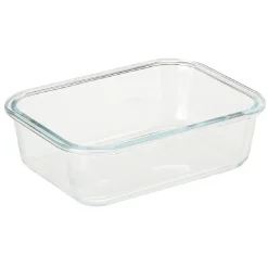 Gifi Boîte en verre et bambou 1 L Discount