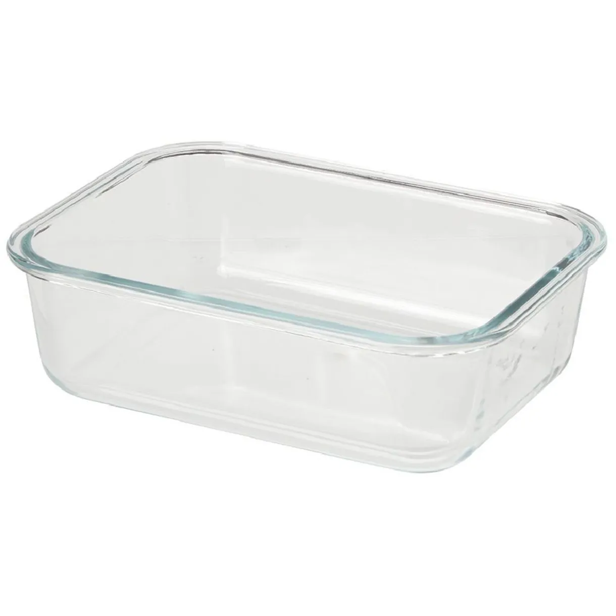 Gifi Boîte en verre et bambou 1,5 L Discount