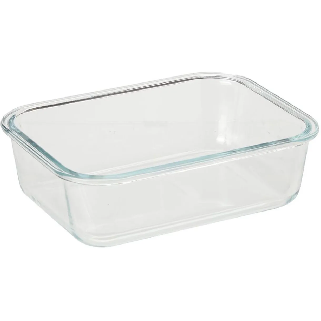 Gifi Boîte en verre et bambou 1,5 L Discount