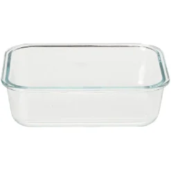 Gifi Boîte en verre et bambou 1,5 L Discount