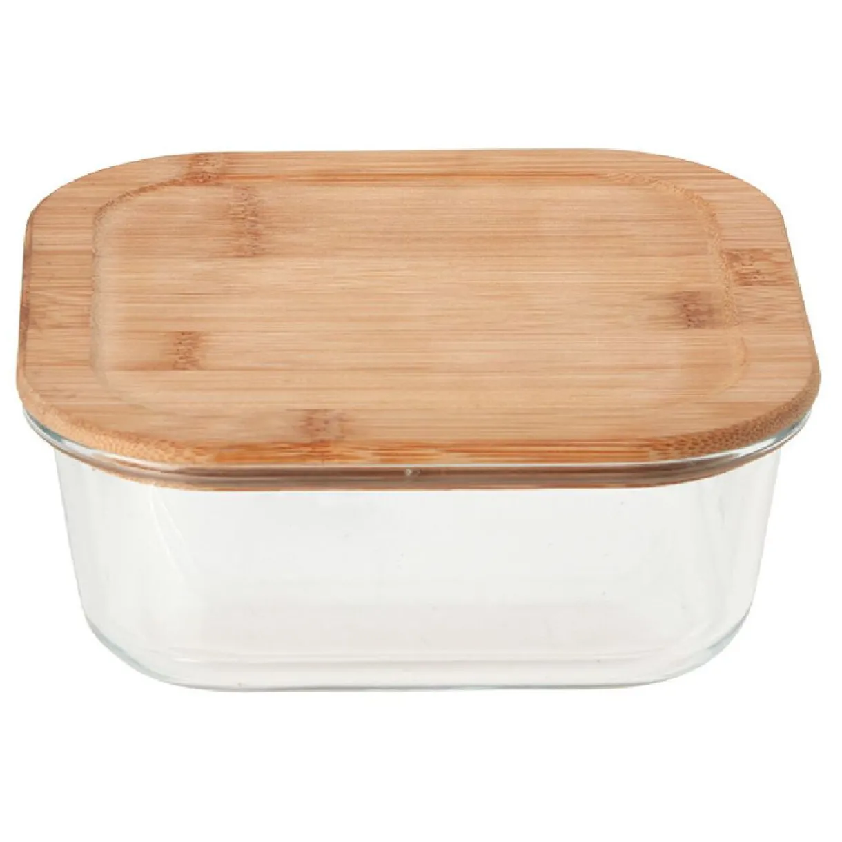 Gifi Boîte en verre et bambou 1,1 L Online