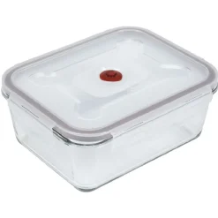 Gifi Boîte hermétique en verre avec couvercle 1,6L