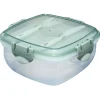 Gifi Boîte lunch 1L avec couverts et bloc réfrigérant Best