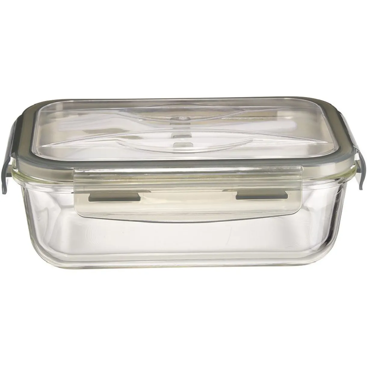 Gifi Boîte Lunchbox en verre avec couverts en plastique 1,2L Online