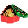 Gifi Boîte métal sapin de Noël