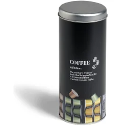 Gifi Boîte pour capsules de café en métal - Ø7,8xH18cm Best
