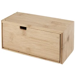 Gifi Boîte tiroir à dosettes bambou naturel Outlet