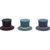 Gifi Bouchon silicone bouteille de vin forme chapeau Ø3,5xH6cm