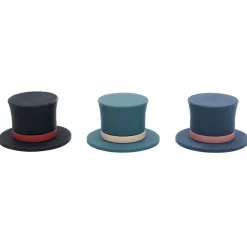 Gifi Bouchon silicone bouteille de vin forme chapeau Ø3,5xH6cm