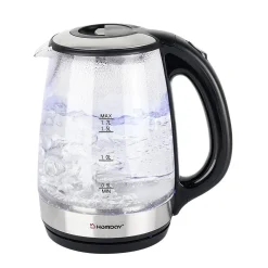Gifi Bouilloire en verre Homday électrique à LED bleu 1,7L Best