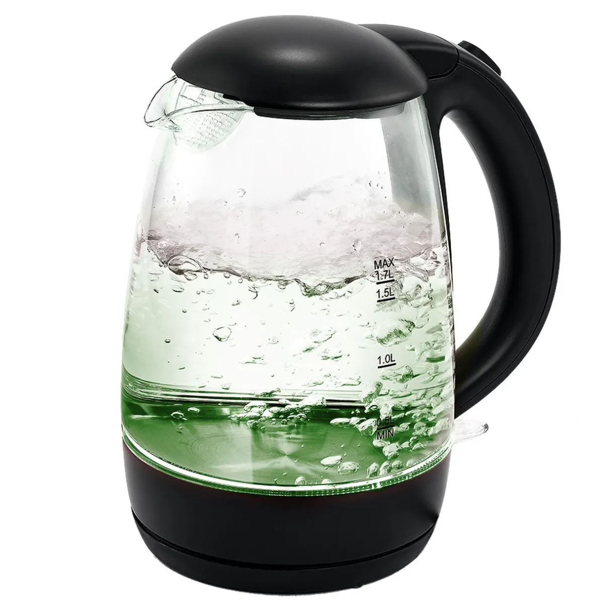 Gifi Bouilloire LED sans fil couleurs variables Homday en verre 1,7 L New