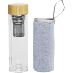 Gifi Bouteille à thé isotherme avec housse 330 ml