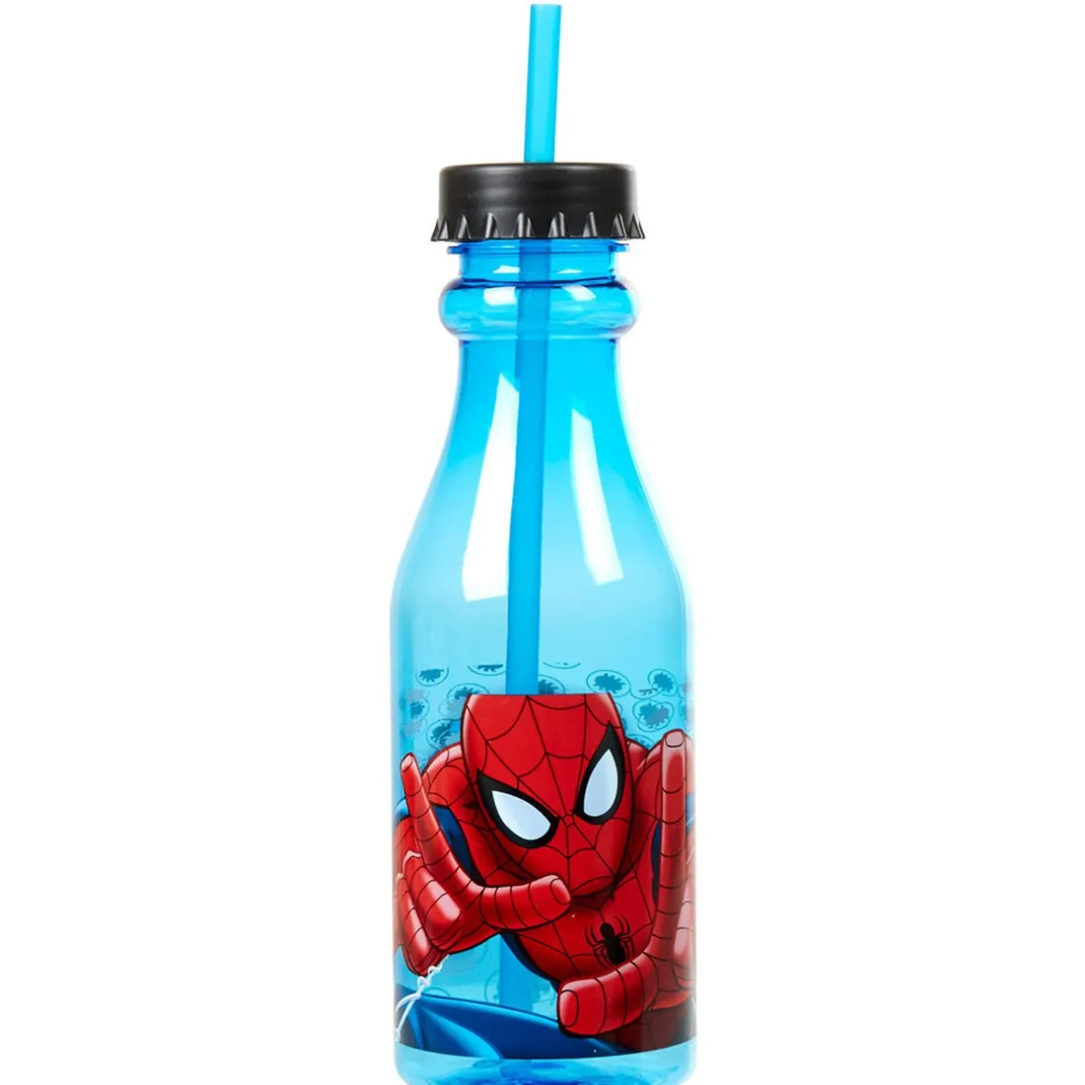 Gifi Bouteille avec paille Spiderman Discount