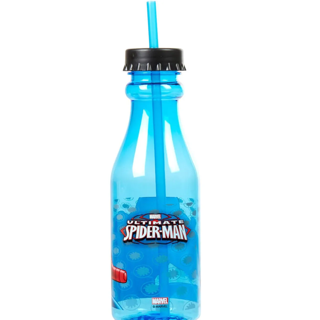 Gifi Bouteille avec paille Spiderman Discount