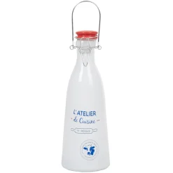Gifi Bouteille de lait avec bouchon design L'atelier de cuisine