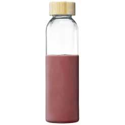 Gifi Bouteille en verre 500 ml avec protection silicone