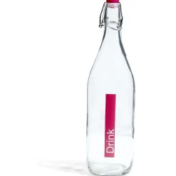 Gifi Bouteille en verre DRINK 1 L Outlet