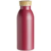 Gifi Bouteille isotherme acier avec bouchon en bois 400ml Ø6,7xH18cm Clearance