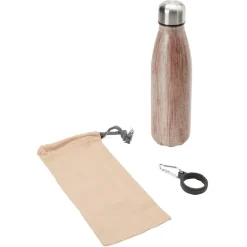 Gifi Bouteille isotherme inox avec housse et mousqueton 480 ml Discount