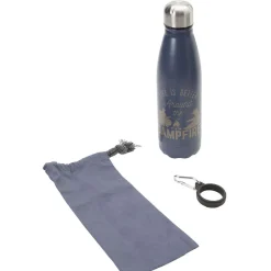 Gifi Bouteille isotherme inox avec housse et mousqueton 480 ml Discount