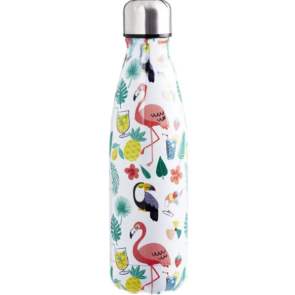 Gifi Bouteille isotherme inox imprimé tropical 500 ml Sale