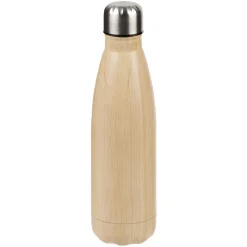 Gifi Bouteille isotherme inox effet bois marron 500ml Hot
