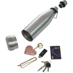 Gifi Bouteille isotherme inox double paroi avec compartiment secret 450ml Outlet