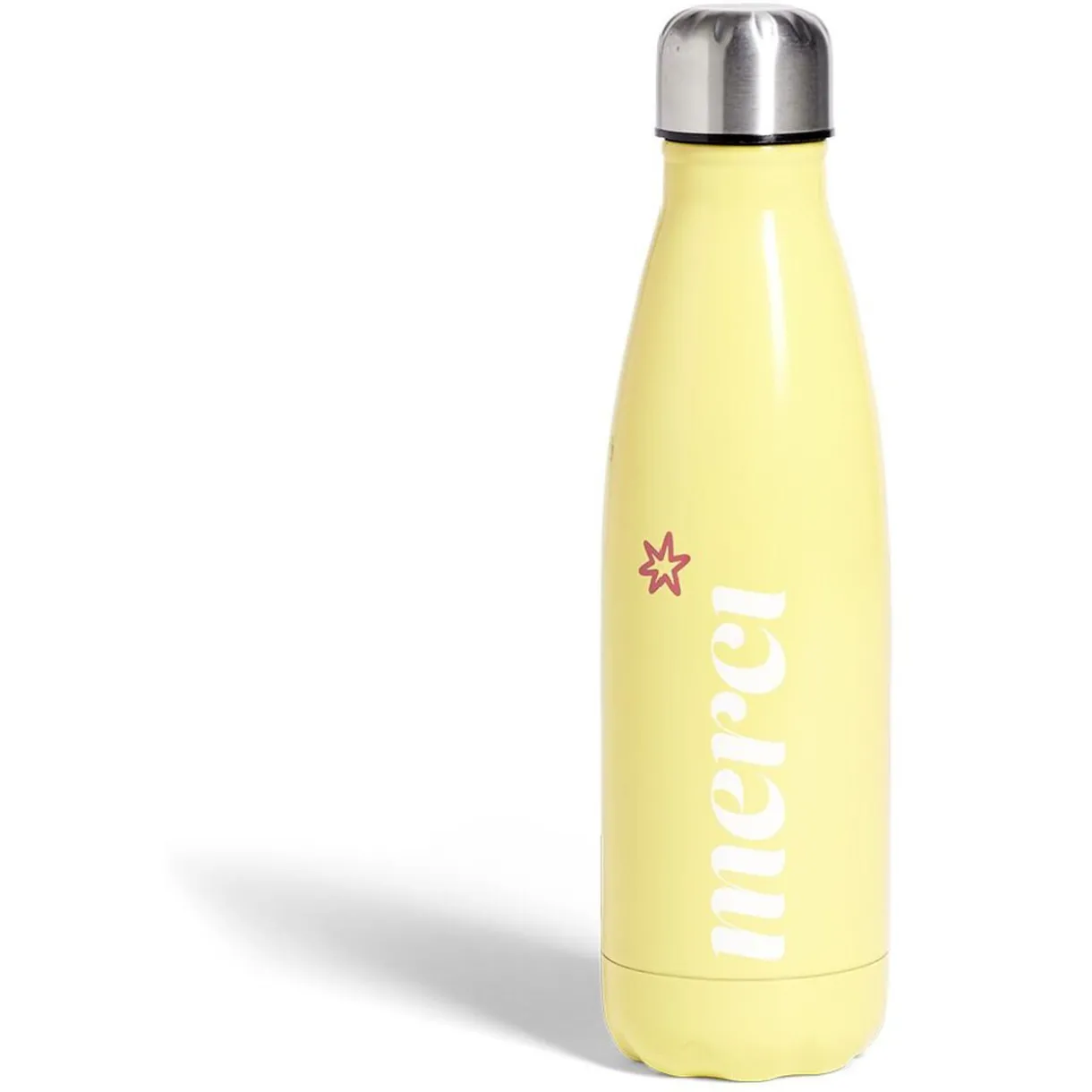 Gifi Bouteille isotherme Merci pour cette année 500ml inox 4 modèles New
