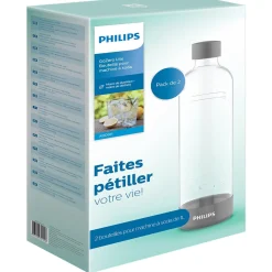 Gifi Bouteille 1L pour machine à soda Gris x2 Online