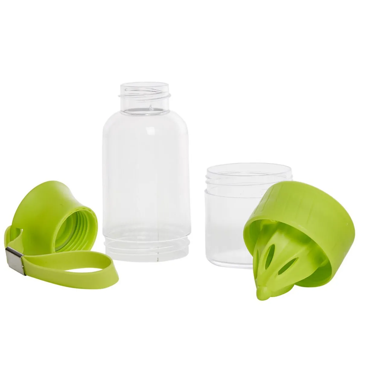 Gifi Bouteille presse agrume transparent vert 550 ml