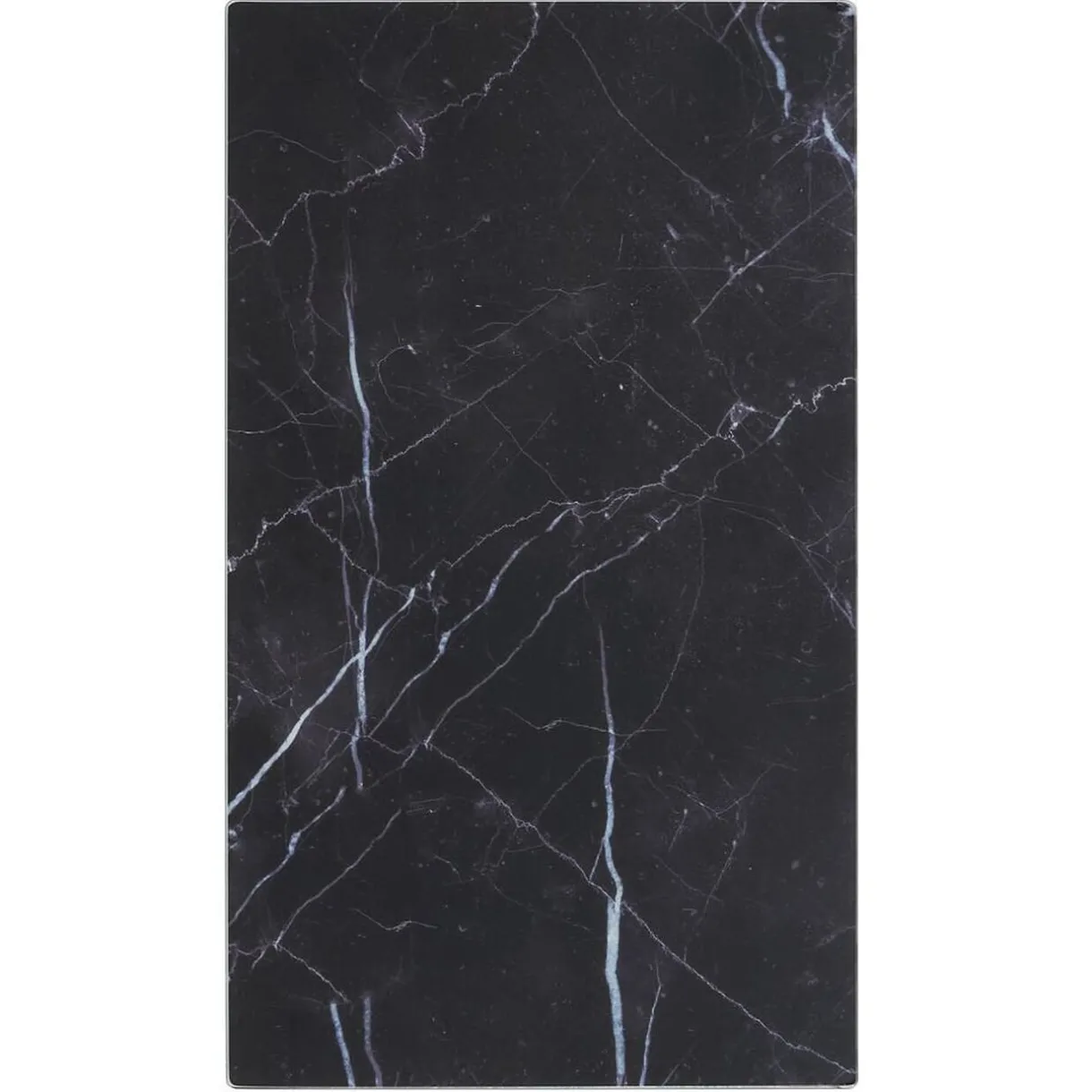 Gifi Cache plaque de cuisson en verre noir effet marbre 52x30cm Online