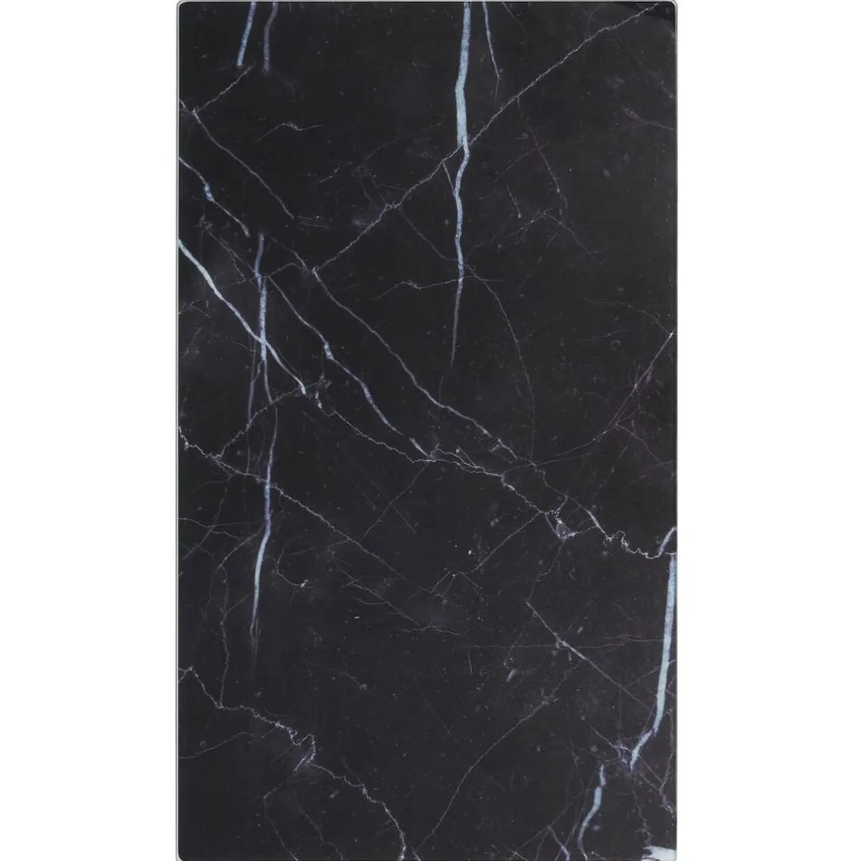 Gifi Cache plaque de cuisson en verre noir effet marbre 52x30cm Online