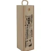 Gifi Caisse en bois pour bouteille de vin design naturel Hot