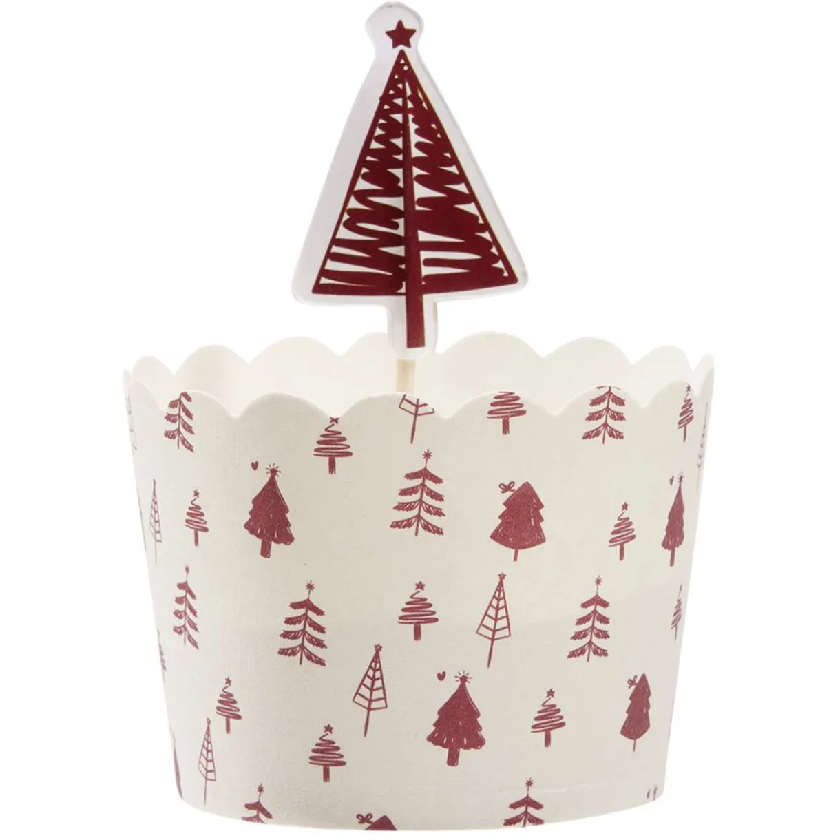 Gifi Caissette à gâteau avec décoration x18 Best