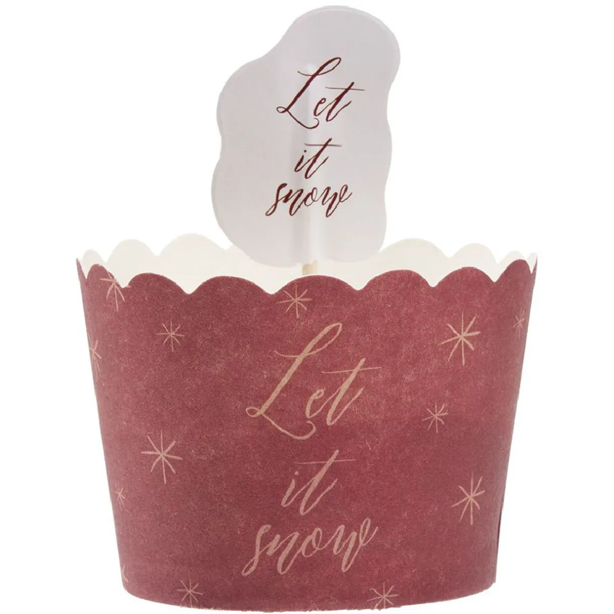 Gifi Caissette à gâteau avec décoration x18 Best