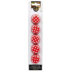 Gifi Caissette aluminium rouge et blanc x20 Sale