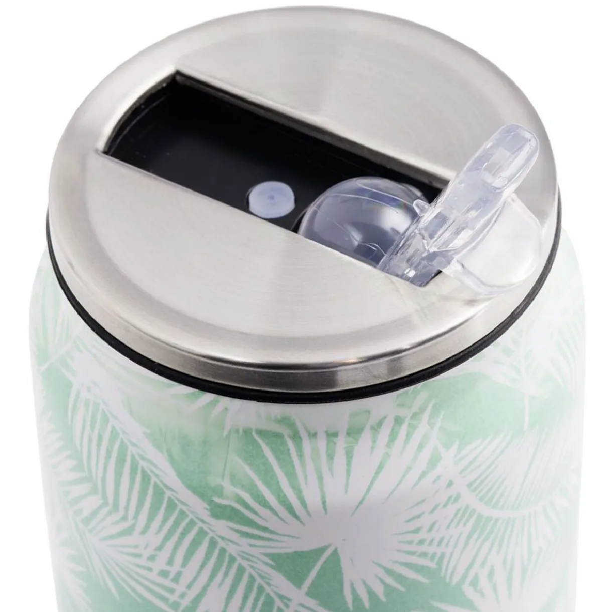 Gifi Canette isotherme inox imprimé tropical 260 ml Outlet