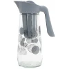 Gifi Carafe en verre 1,5L avec infuseur en silicone