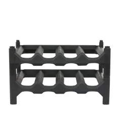 Gifi Casier pour 8 bouteilles noir Clearance