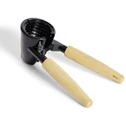 Gifi Casse-noix et décapsuleur 2-en-1 en aluminium avec manche en bois Best