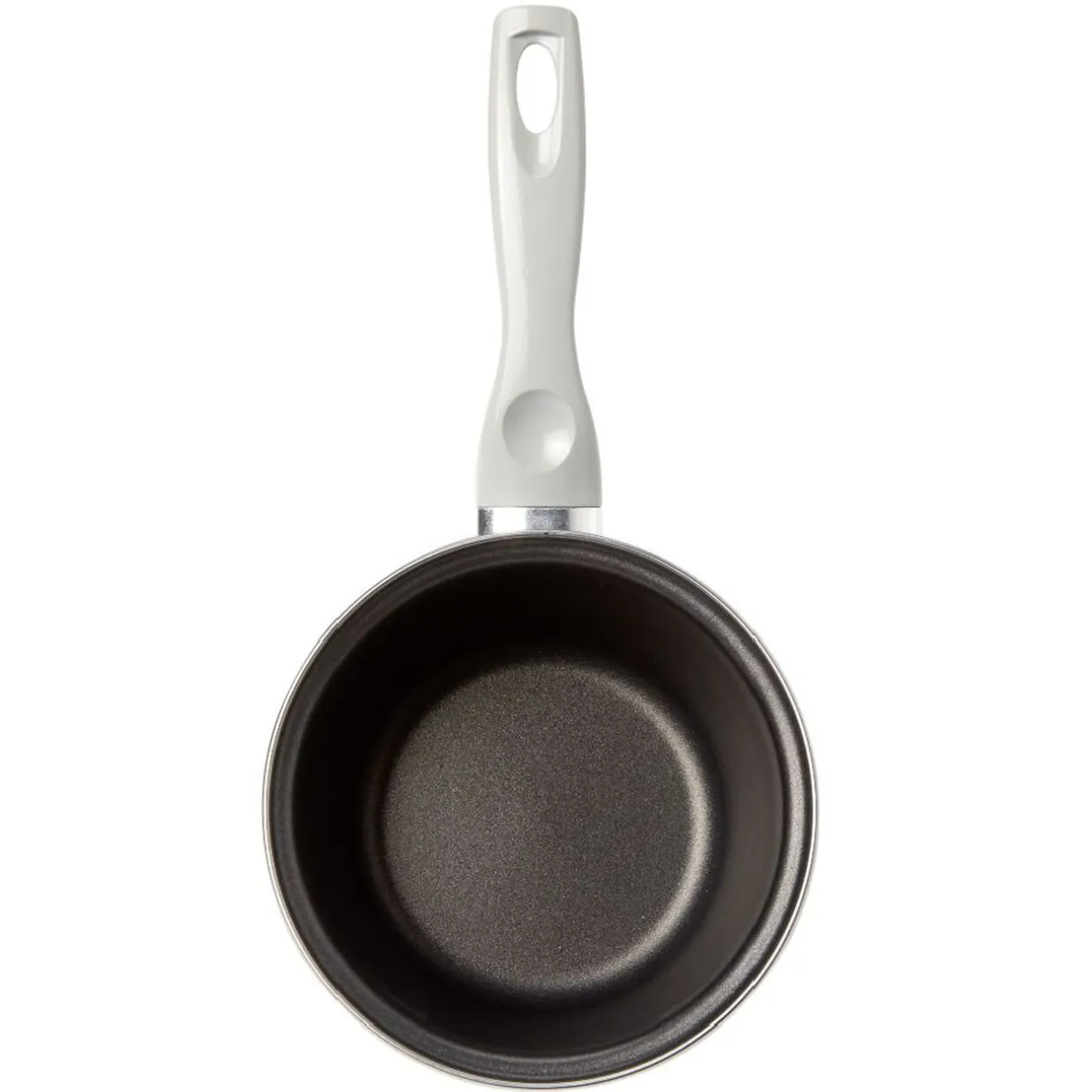 Gifi Casserole acier émaillé noir et blanc Ø 16 cm Sale