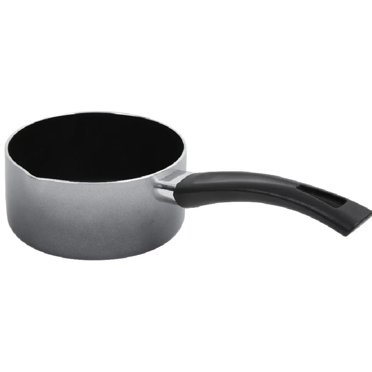 Gifi Casserole aluminium anti adhérente grise Ø 14 Clearance