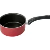 Gifi Casserole aluminium antiadhésive noir et rouge Ø 16 cm Hot